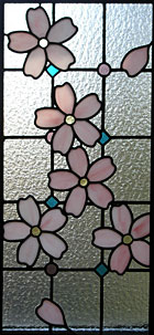 ステンドグラス　桜